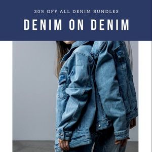 30% OFF ALL BUNDLED DENIM!